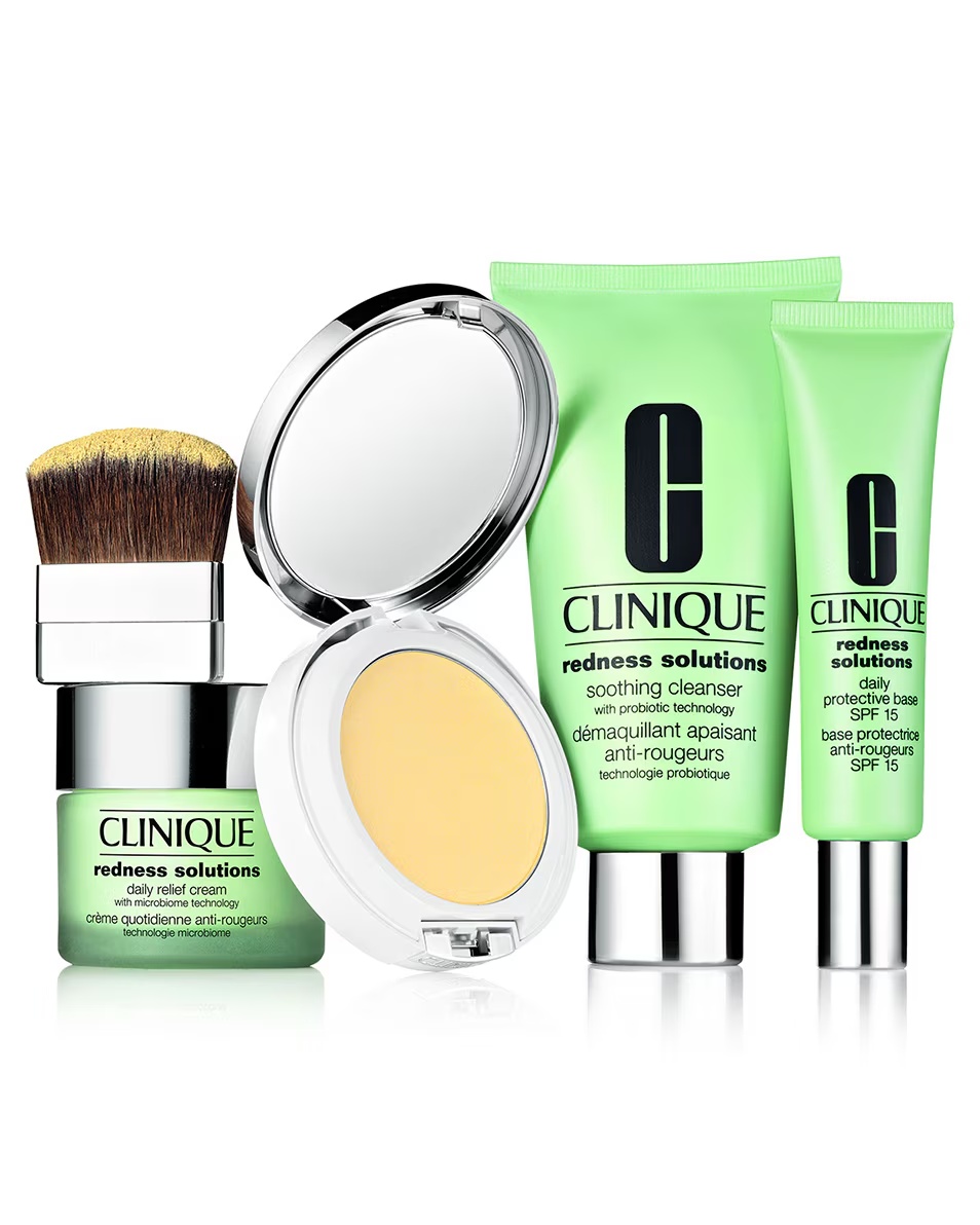 CLINIQUE REDNESS SOLUTIONS ΑΜΕΣΗ ΑΝΑΚΟΥΦΙΣΗ MINERAL PLUS ΠΟΥΔΡΑ ΣΥΜΠΑΓΗΣ ΠΟΥΔΡΑ - ΜΕΙΩΝΕΙ ΤΗΝ ΕΡΥΘΡΟΤΗΤΑ