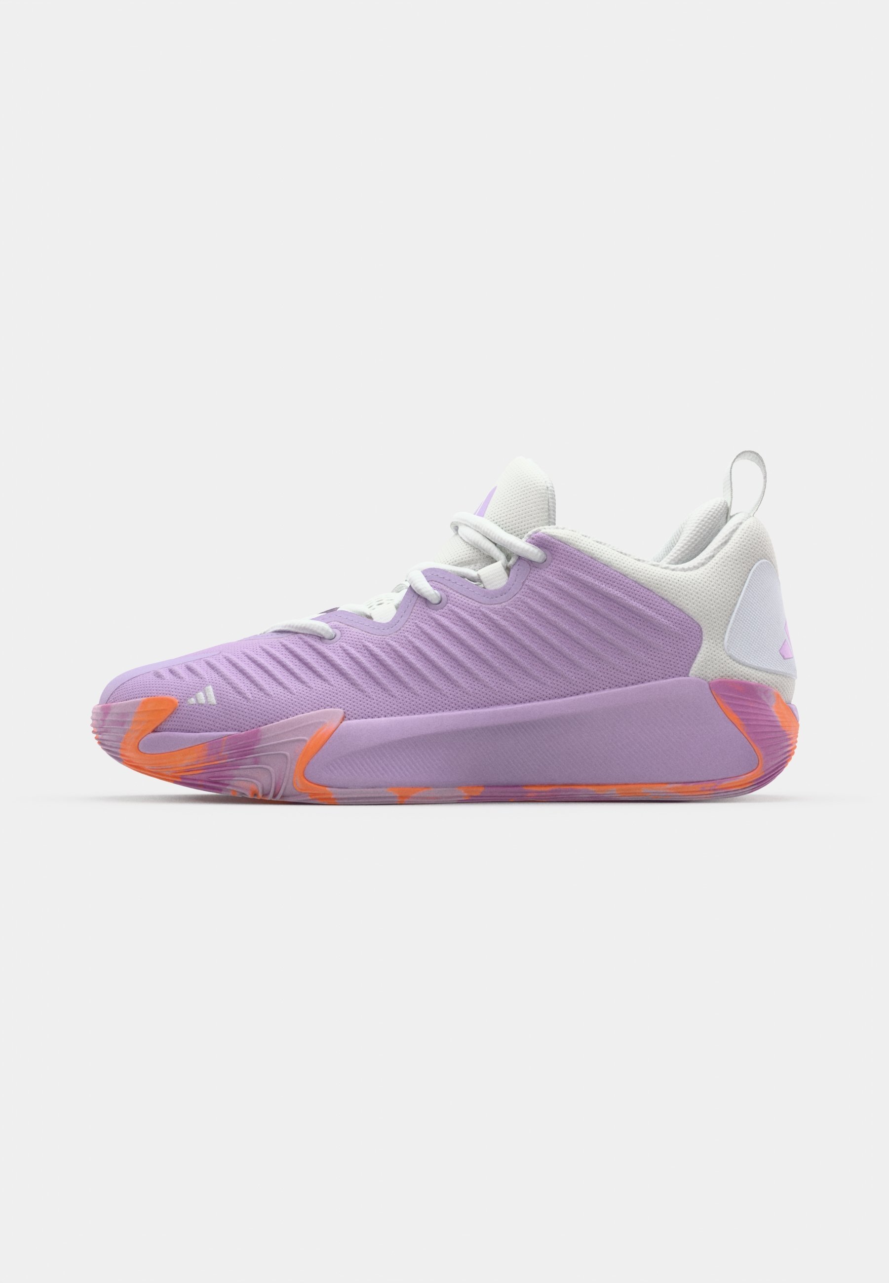 adidas Performance INITIATION - Chaussures de basketball - prune poudré/blanc/violet d'occasion