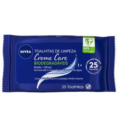 Nivea kasvojenpuhdistuspyyhkeet Creme Care 25 kpl 25 kpl