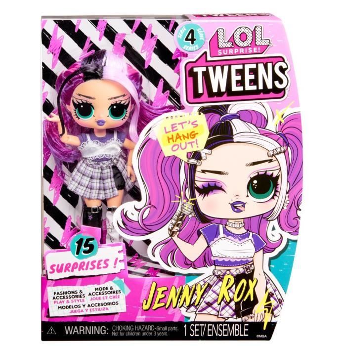 LOL Surprise Tweens S4 Doll - Jenny Rox Doll 17cm - Surprise Accessories