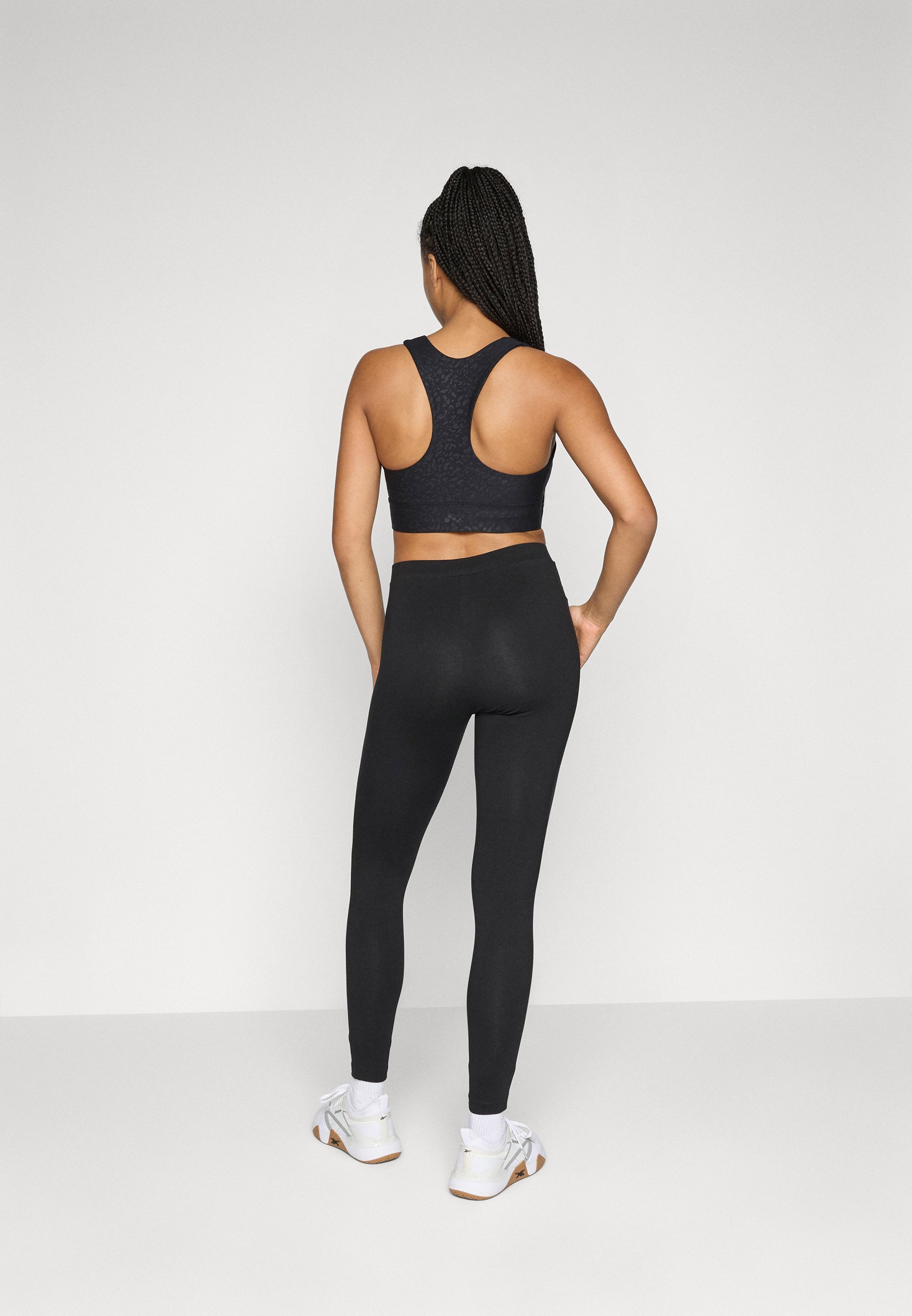 Champion ICONS BASIC LEGGINGS - Tamprės - juodos
