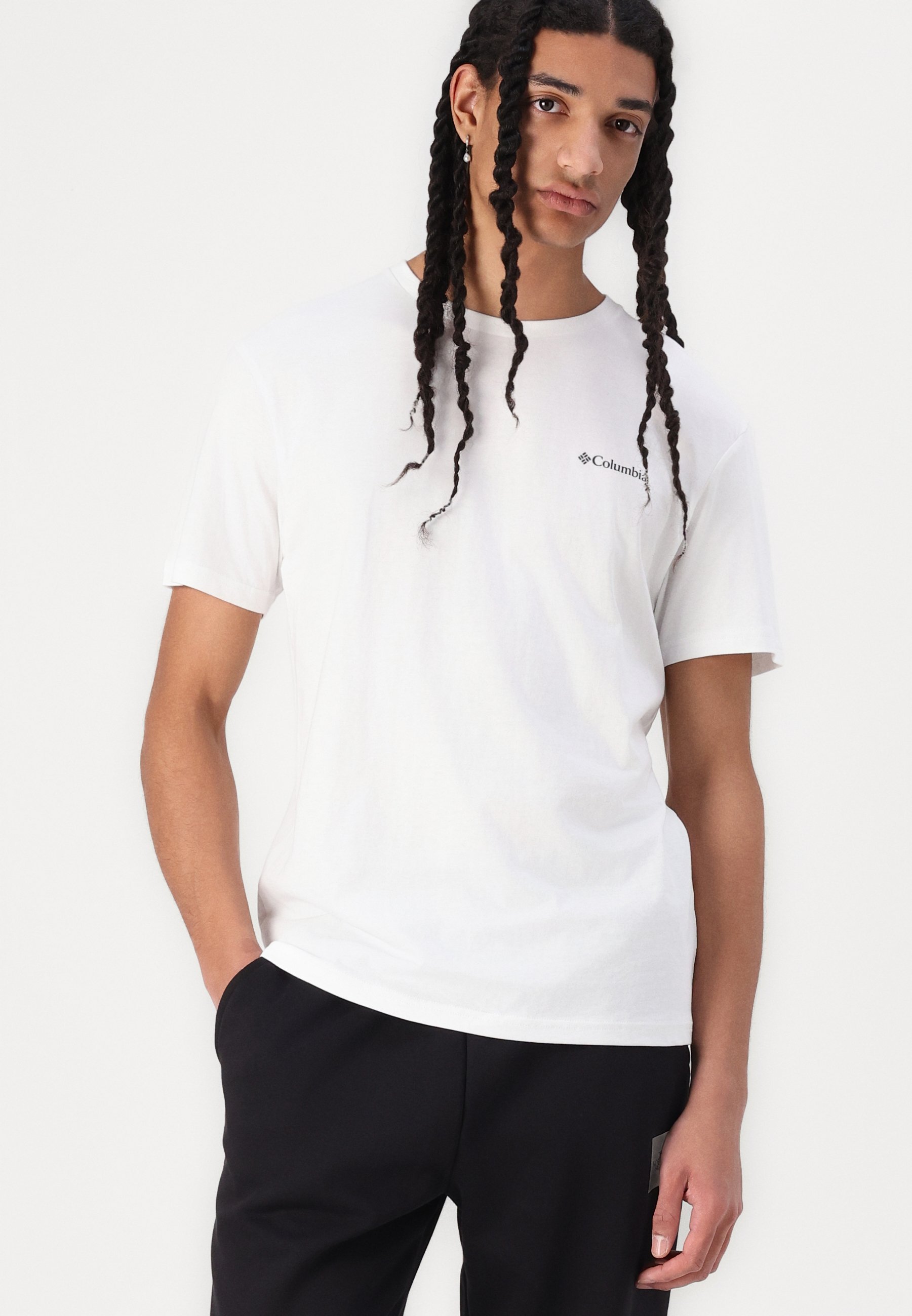 CLUB OF THE LONG - T-shirts med print - white/white/whiteColumbia