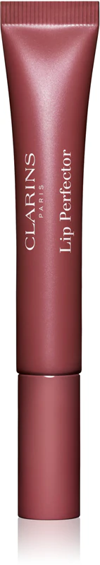 Gloss labial Clarins Lip Perfector Glow com brilho para lábios e bochechas