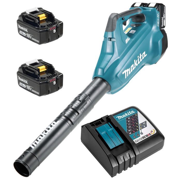 Souffleur haut débit LXT 36V + 2 batteries 3Ah + chargeur - MAKITA - DUB362RF2