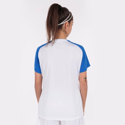  Joma Academy IV Royal White Kurzarm-T-Shirt