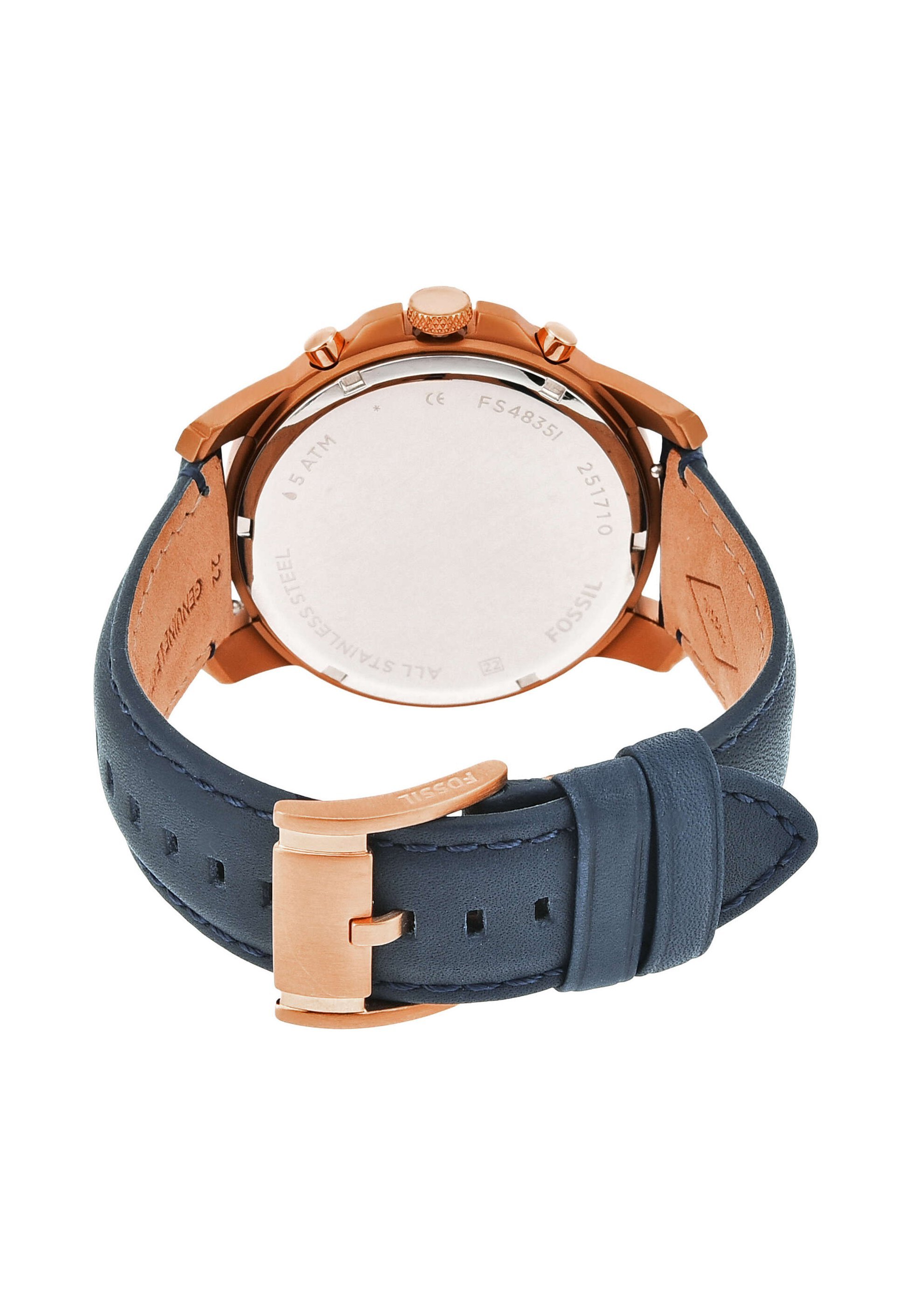 Hodinky Fossil Chronograph - modré