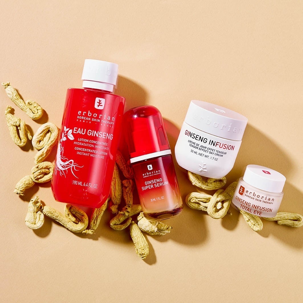 ERBORIAN serum protiv starenja. Pomiješajte 1 do 4 doze pumpice sa svojom dnevnom kremom ili koristite sa Crème Illuminatrice Sun Perfect SPF 50. Za tamniji ten, isperite kosu nakon nanošenja. – 30 ml