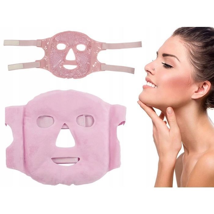 Mascarilla de gel relajante reutilizable Cobye para ojos y rostro – Compresa con efecto calor y frío para alivio y relajación – Belleza