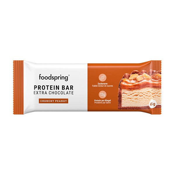 Extra proteinová tyčinka s čokoládou a arašídy | 45g