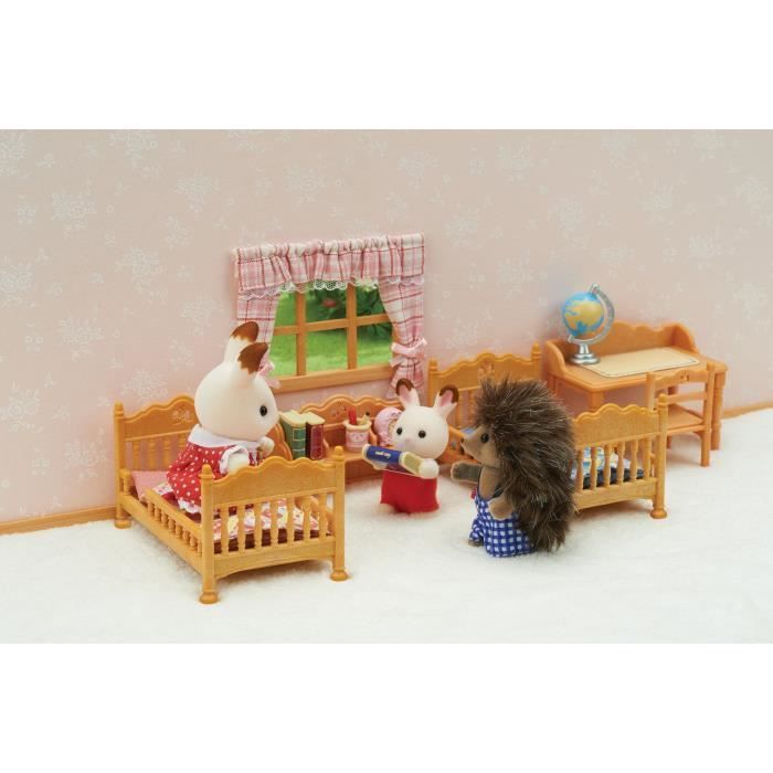 Miniature Figures - Sylvanian Families - 5338 - The Children's Bedroom - Children's Furniture and Accessories