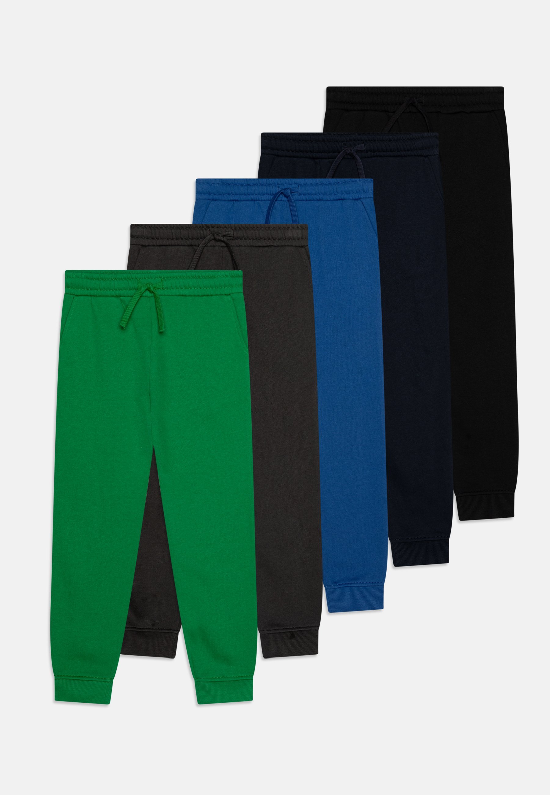 Friboo UNISEX 5-PACK - Trainingsbroek - donkergrijs/groen/donkerblauw