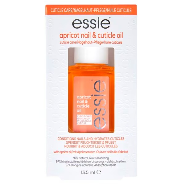 Essie Apricot Nail & Cuticle Oil negovalno olje za nohte in obnohtno kožico<br>13,5 ml