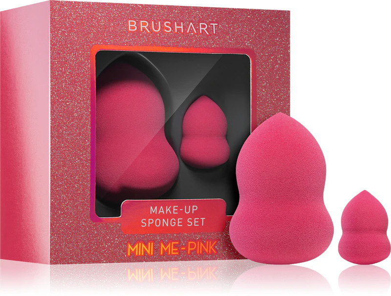 BrushArt Make-up Sponsjes Set Mini me - Roze MINI ME - ROZE