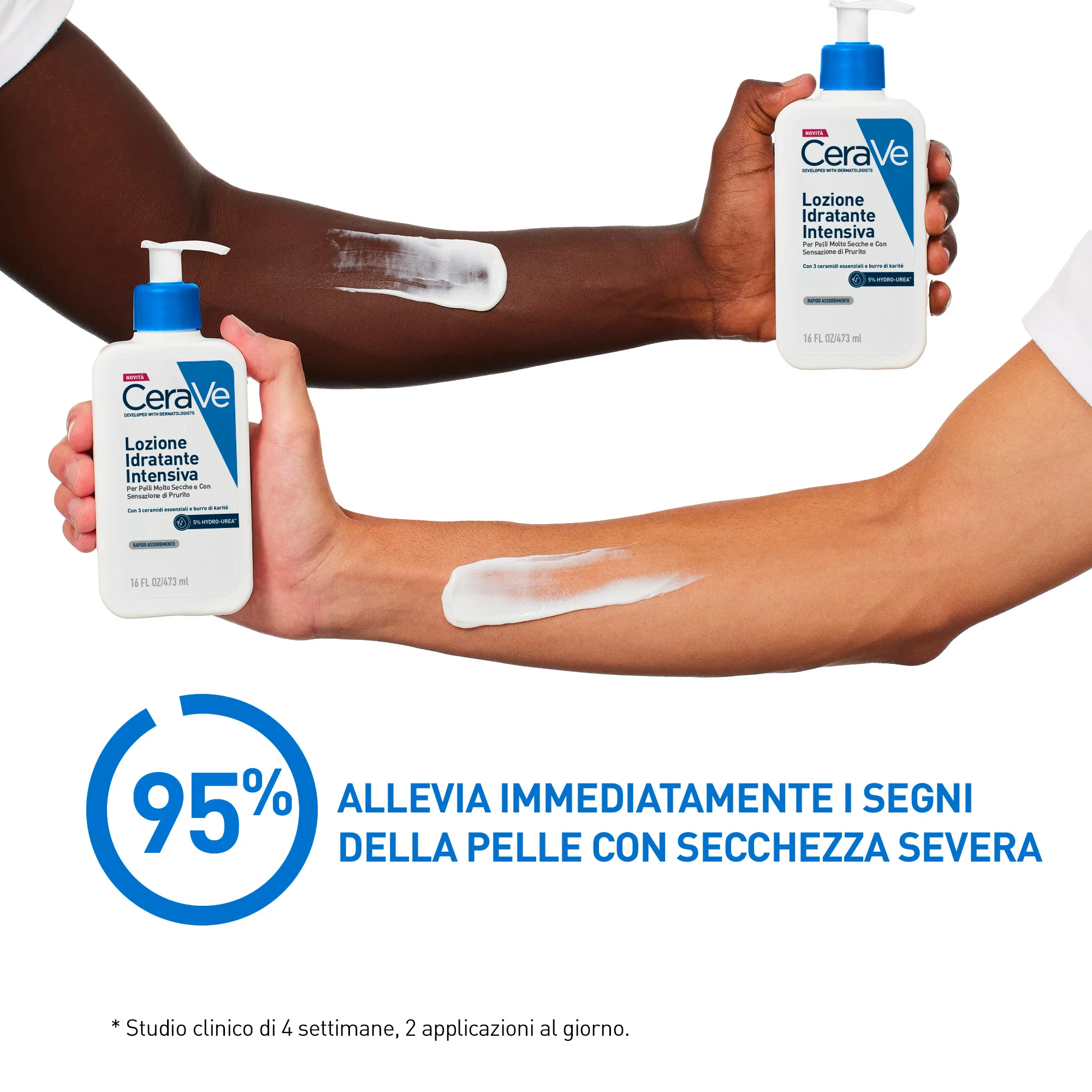 Idratanti Lozione Idratante Intensiva per Pelle Secca e Molto Secca - Crema Corpo, Tratt.viso 24 ore idratante
