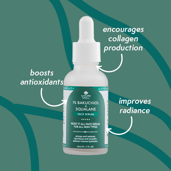 Nature Spell 1% Bakuchiol (Vegan Retinol) Gezichtsserum 30ml