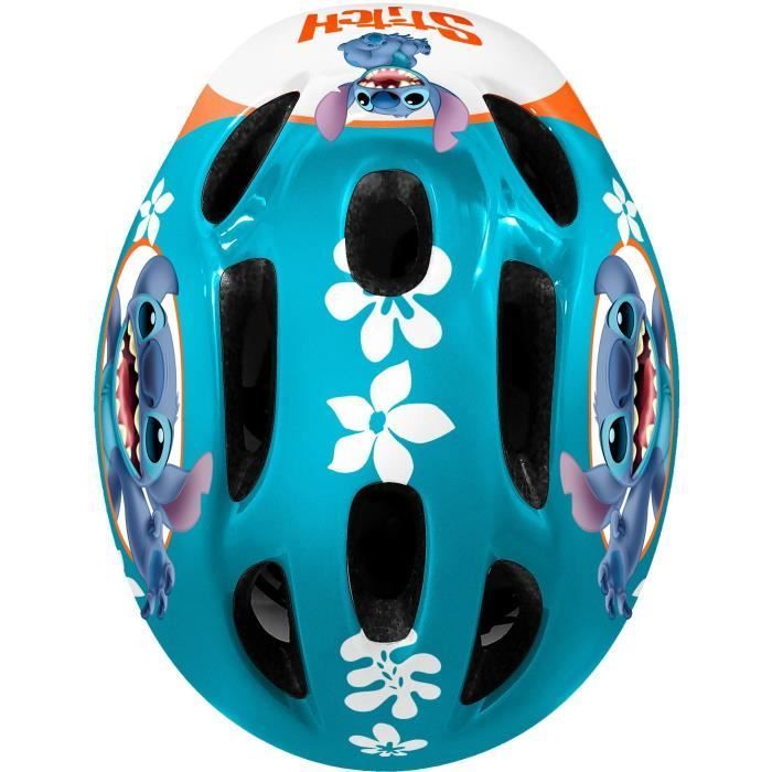 Casque de sport - DISNEY - STITCH - Taille S - Tour de tête réglable 53/56cm - Aérations et mousses internes pour plus de confort
