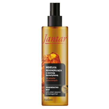 Jantar Mgiełka z esencją bursztynową, regenerująca do włosów zniszczonych 200 ml