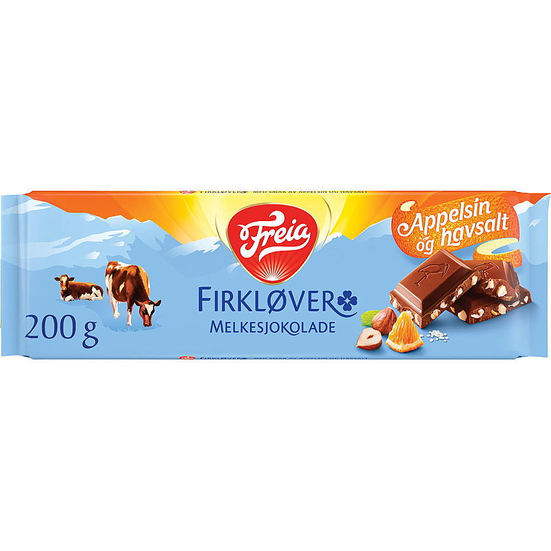 Freia Abete Trifoglio con Arancia e Sale Marino 200 g
