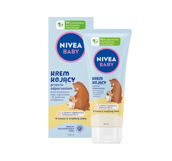 NIVEA BABY krem kojący przeciw odparzeniom dla dzieci 100 ml