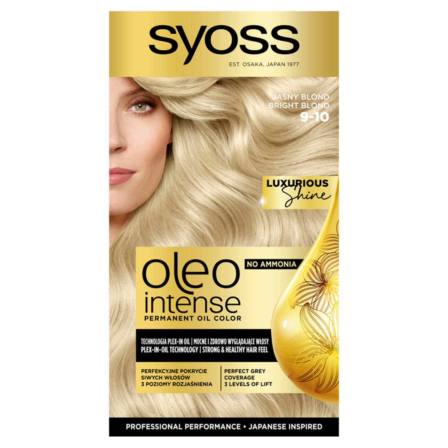 Syoss matu krāsa 7-10 dabīgi blonda Oleo Intense