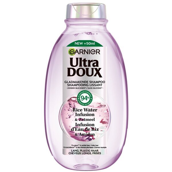 Garnier Ultra Doux rižina voda Infuzija i škrobni šampon<br>300 ml