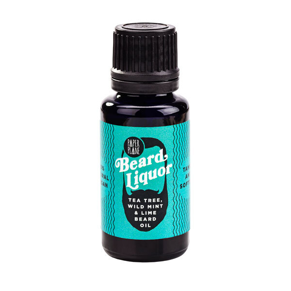 Paper Plane szakállápoló likőr teafa, vadmenta és lime 15ml | Férfi | Superdrug