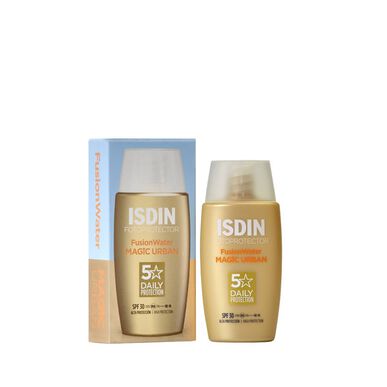 „Isdin Fusion Water Urban“ veido apsaugos nuo saulės kremas SPF30 50 ml