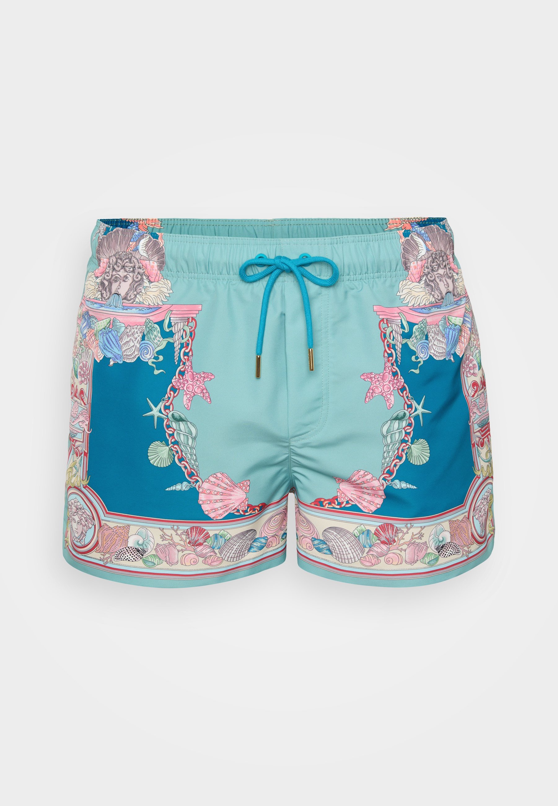 Versace SWIM GOLFO LA VACANZA FOULARD PRINT - Pantaloncini da bagno - verde mare/verde mare scuro