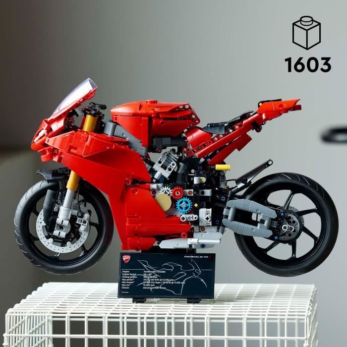 LEGO Technic 42202 Ducati Panigale V4 S Motorfiets - Bouwbare motorfiets voor volwassenen