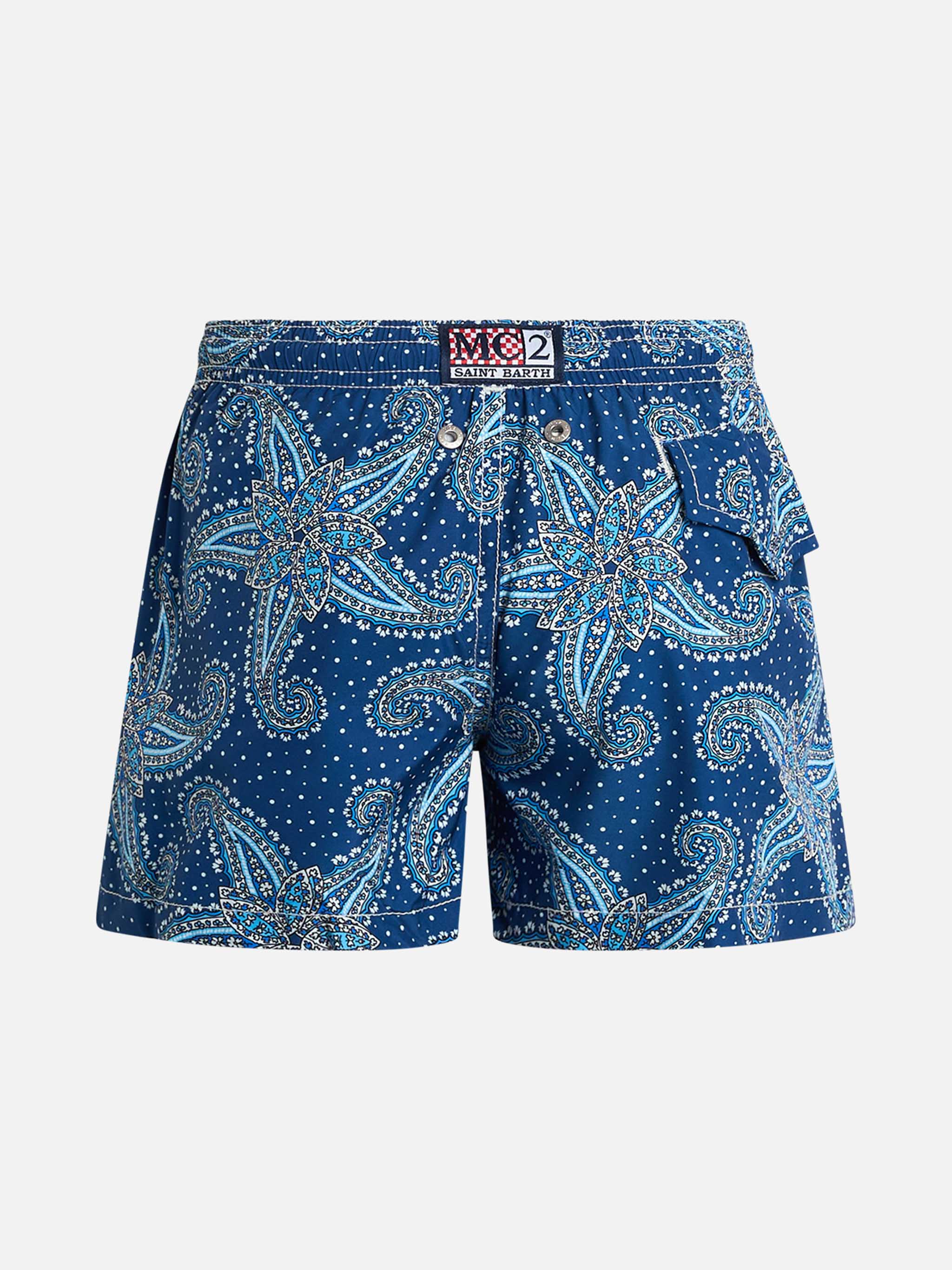 Costume da bagno da bambino in tessuto leggero Jean Lighting 70 con st