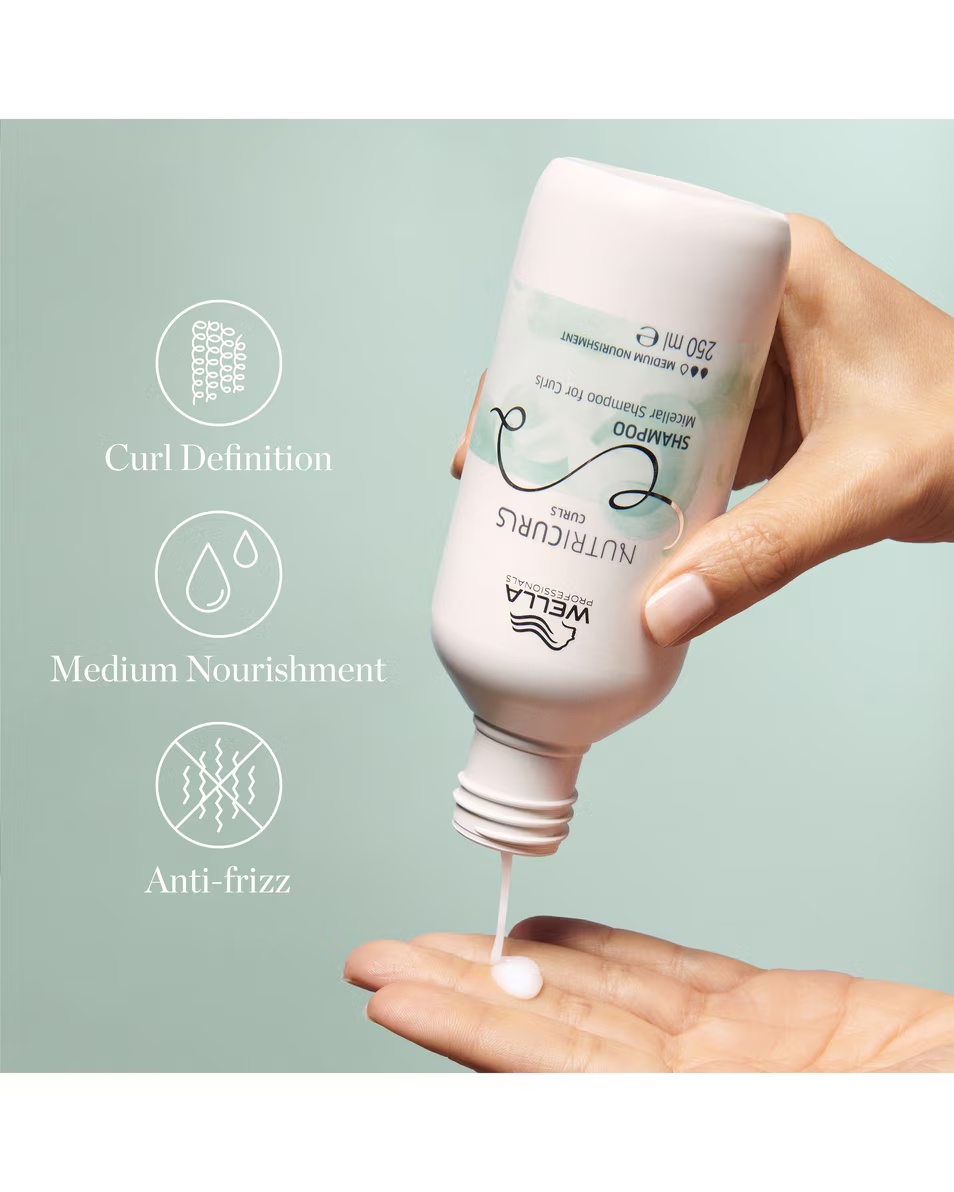Șampon WELLA PROFESSIONALS Nutricurls pentru păr creț