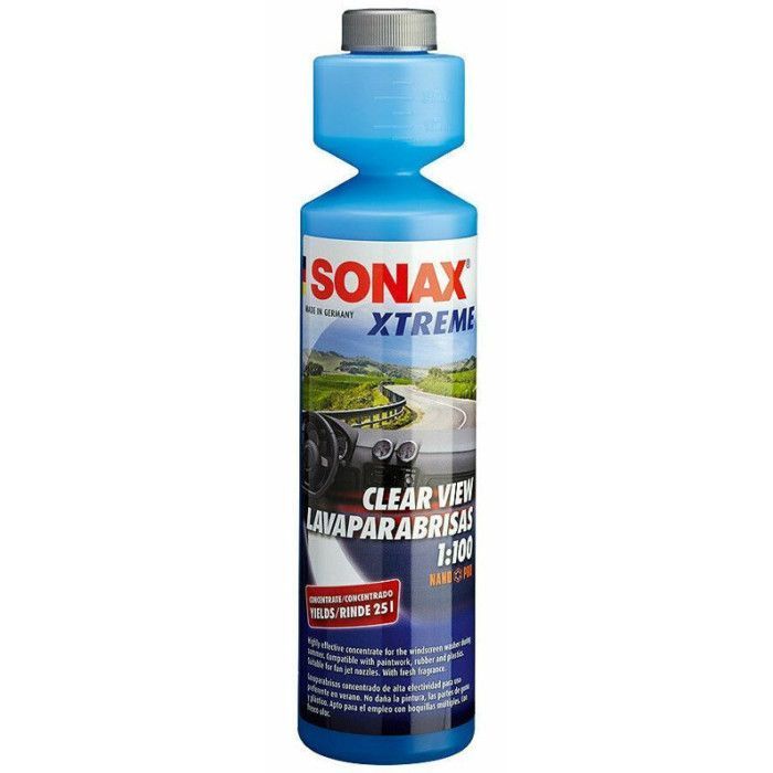 Windshield washer fluid - Liquid - Windshield - Car - For summer - SONAX - XTREME - 250ml
