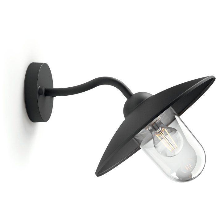 Applique da esterno - PHILIPS - Amaca - Nera
