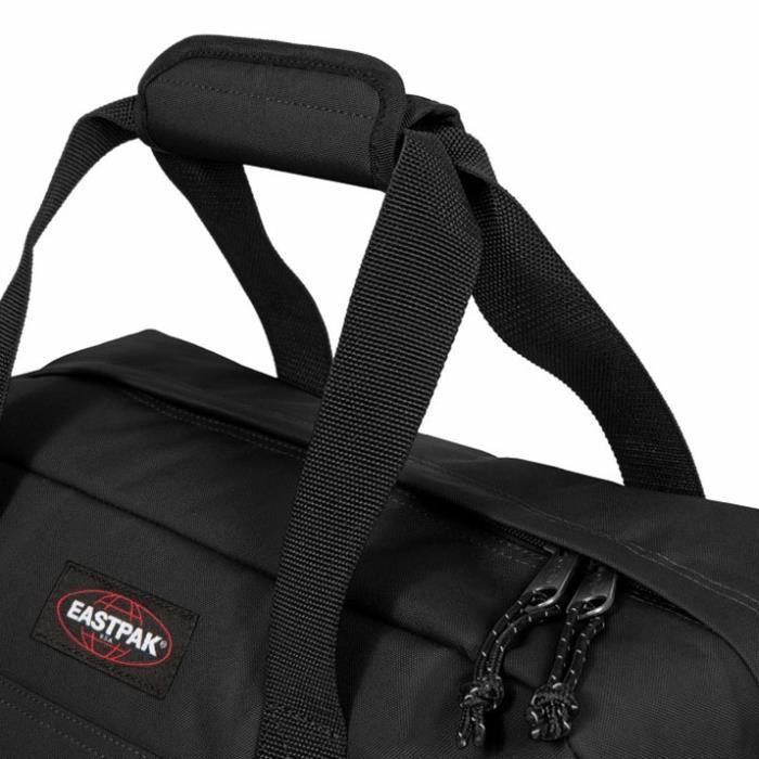 Bolsa de viaje compacta Eastpak de 24 litros, color negro.