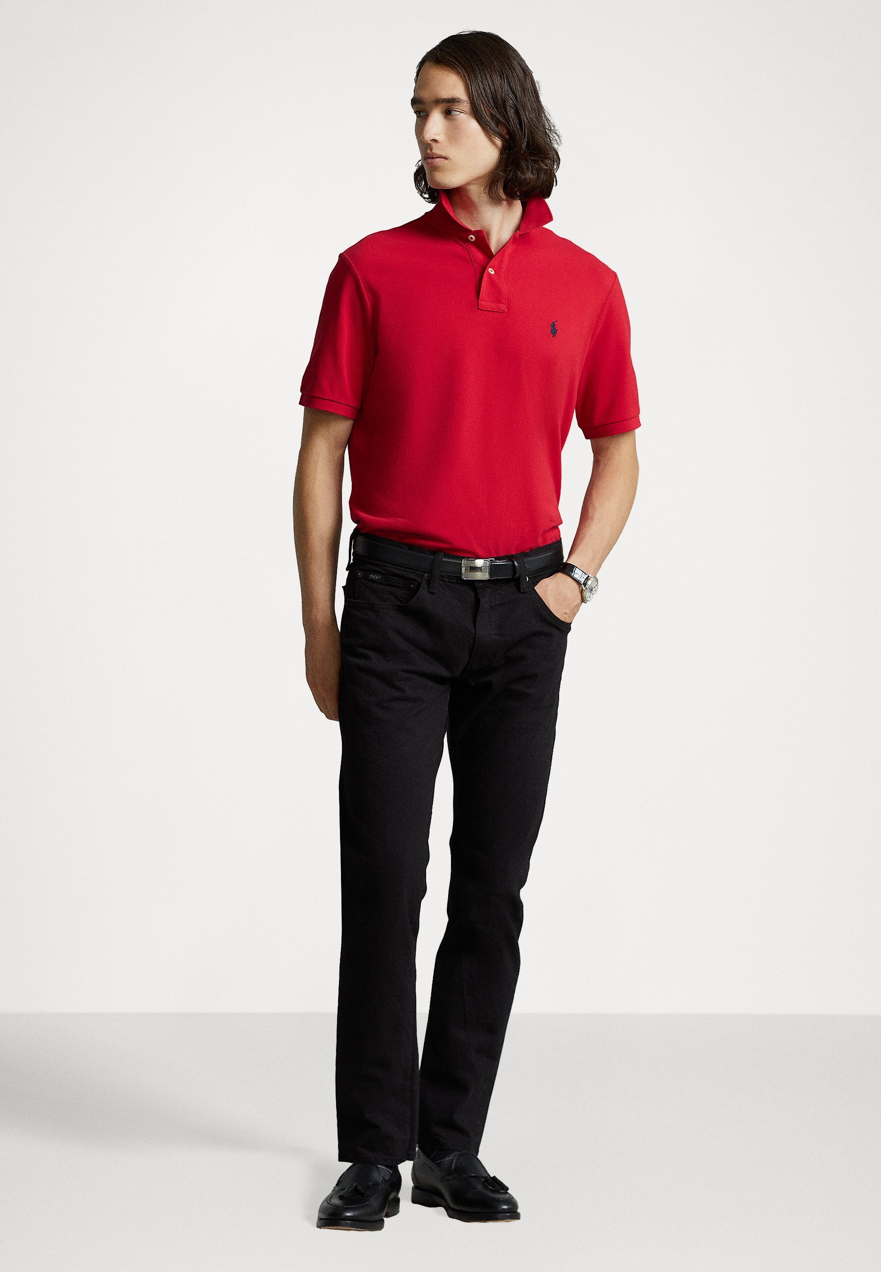 Polo Ralph Lauren Slim Fit - Poloshirt - rood