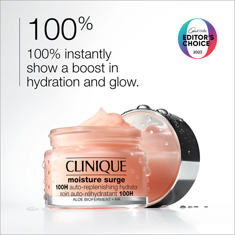 Clinique Moisture Surge™ 100H Creme Hidratante em Gel com Auto-Reposição