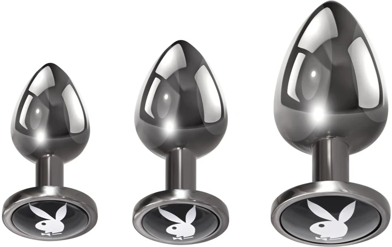 Sada análnych kolíkov Playboy Toys Pleasure s 3 spôsobmi