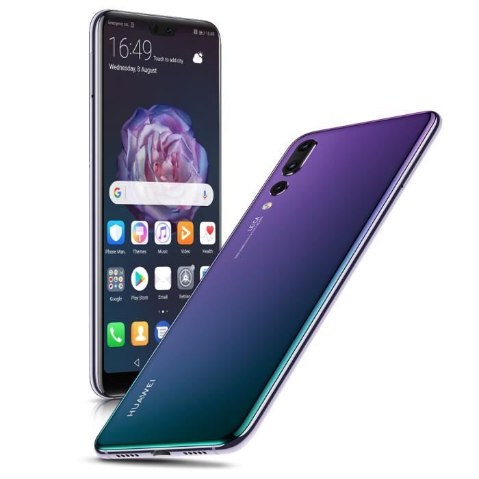 Smartphone HUAWEI P20 Pro Twilight 128GB - Schermo da 6,1 pollici - Tripla fotocamera posteriore - 6GB di RAM - Android 8.1