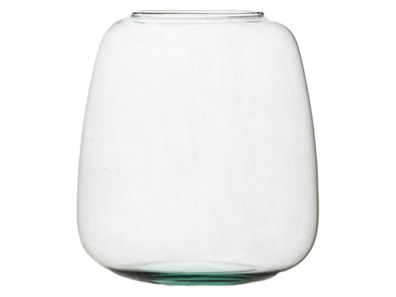 Wazon szklany Helsinki 20 cm transparentny