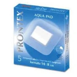 PRONTEX Safety Prontex Aqua Pad Waterdichte zelfklevende gaasverbanden 10x8 cm 5 gaasverbanden