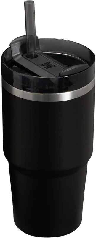 Stanley Quencher H2.O FlowState™ drinkbeker van roestvrij staal met rietje, klein formaat