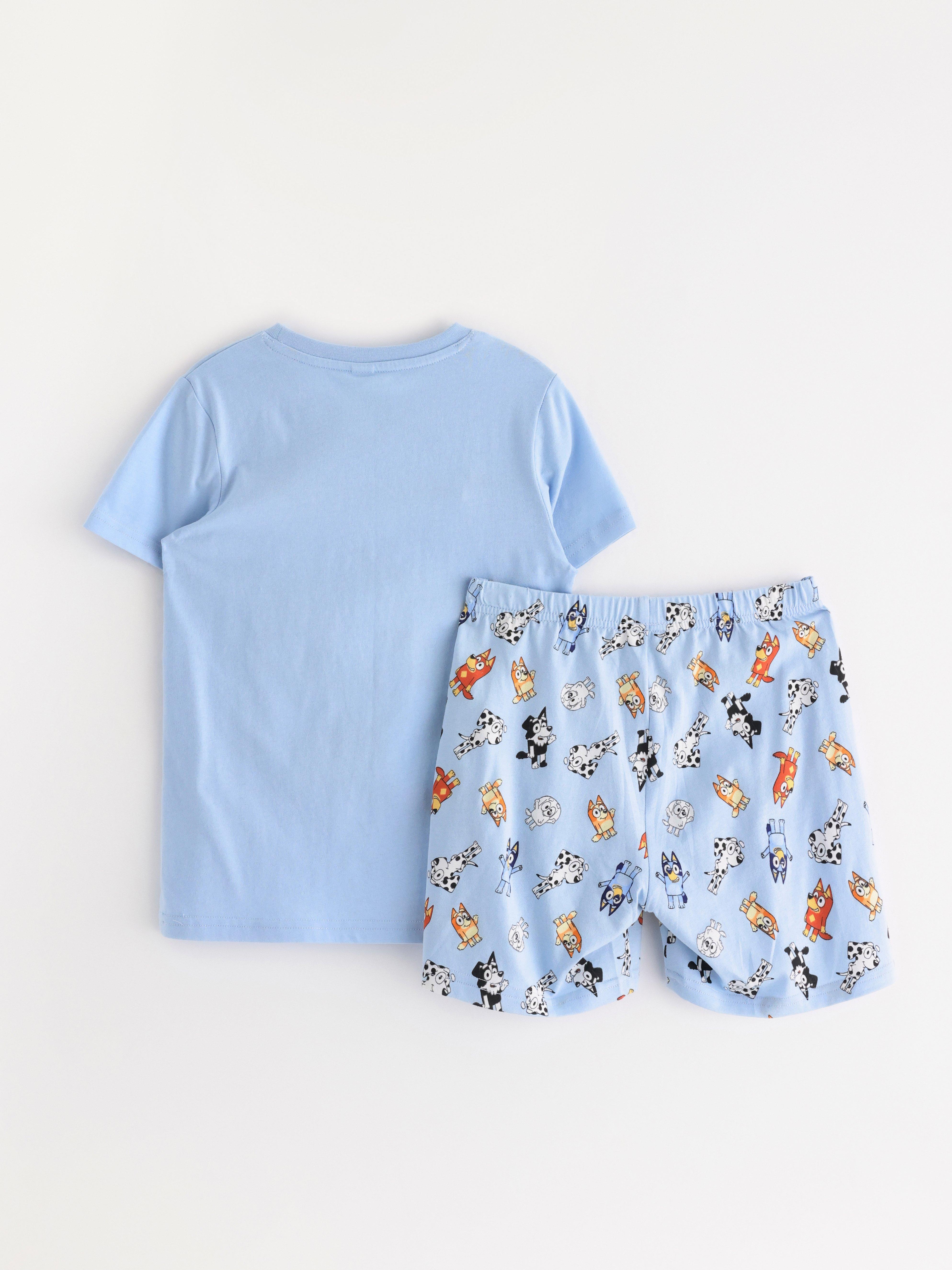 Pijama Bluey Azul Claro