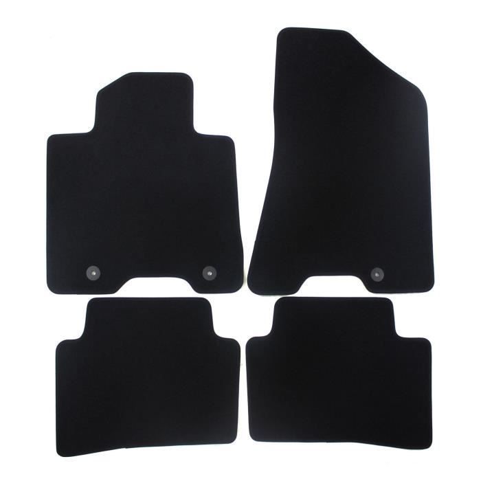 Alfombrillas - Kia - Sportage 2015-2021 - 4 piezas - Terciopelo impermeable - Antideslizantes