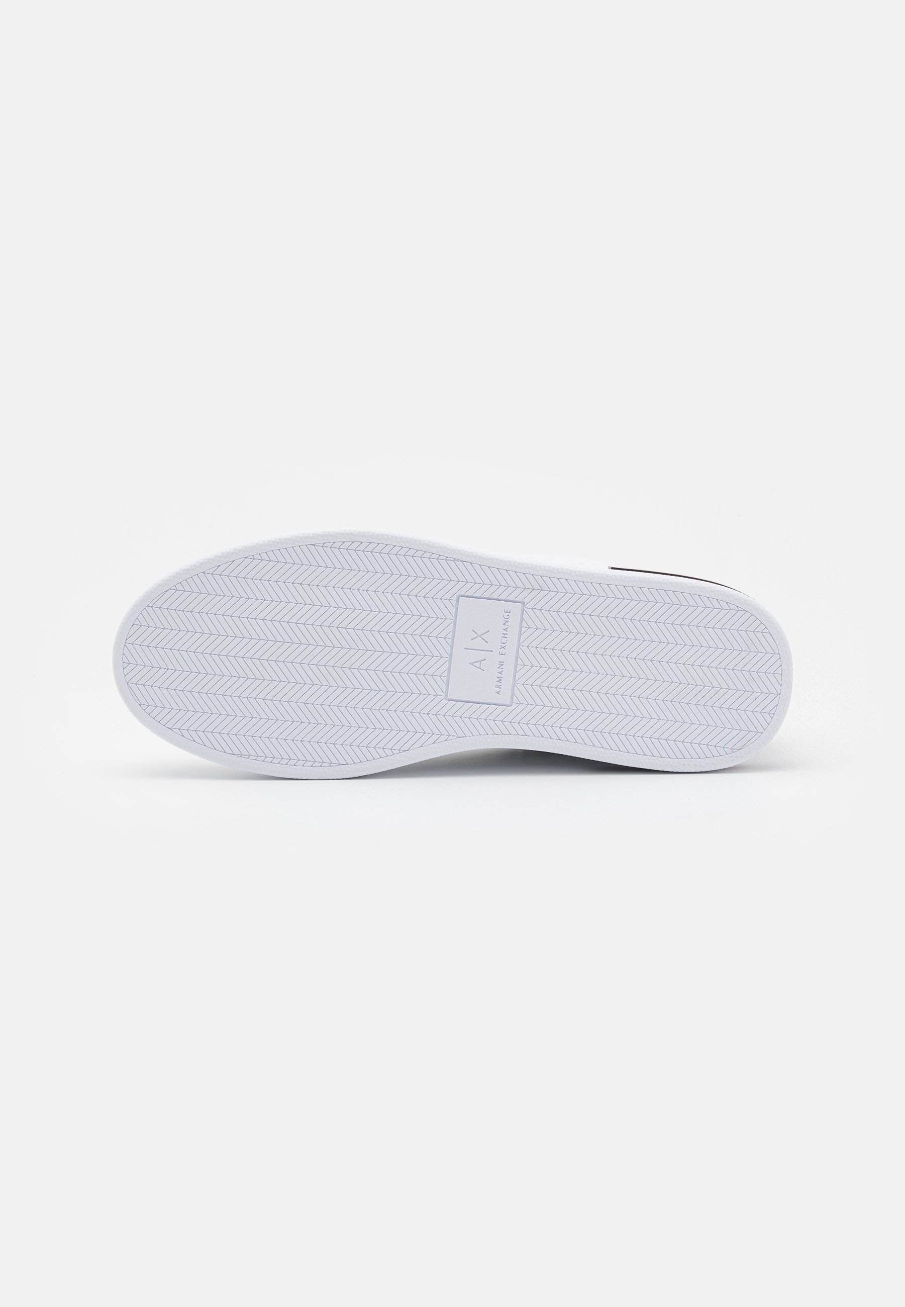 Armani Exchange LONDON - Sneakers - optisch wit/zwart