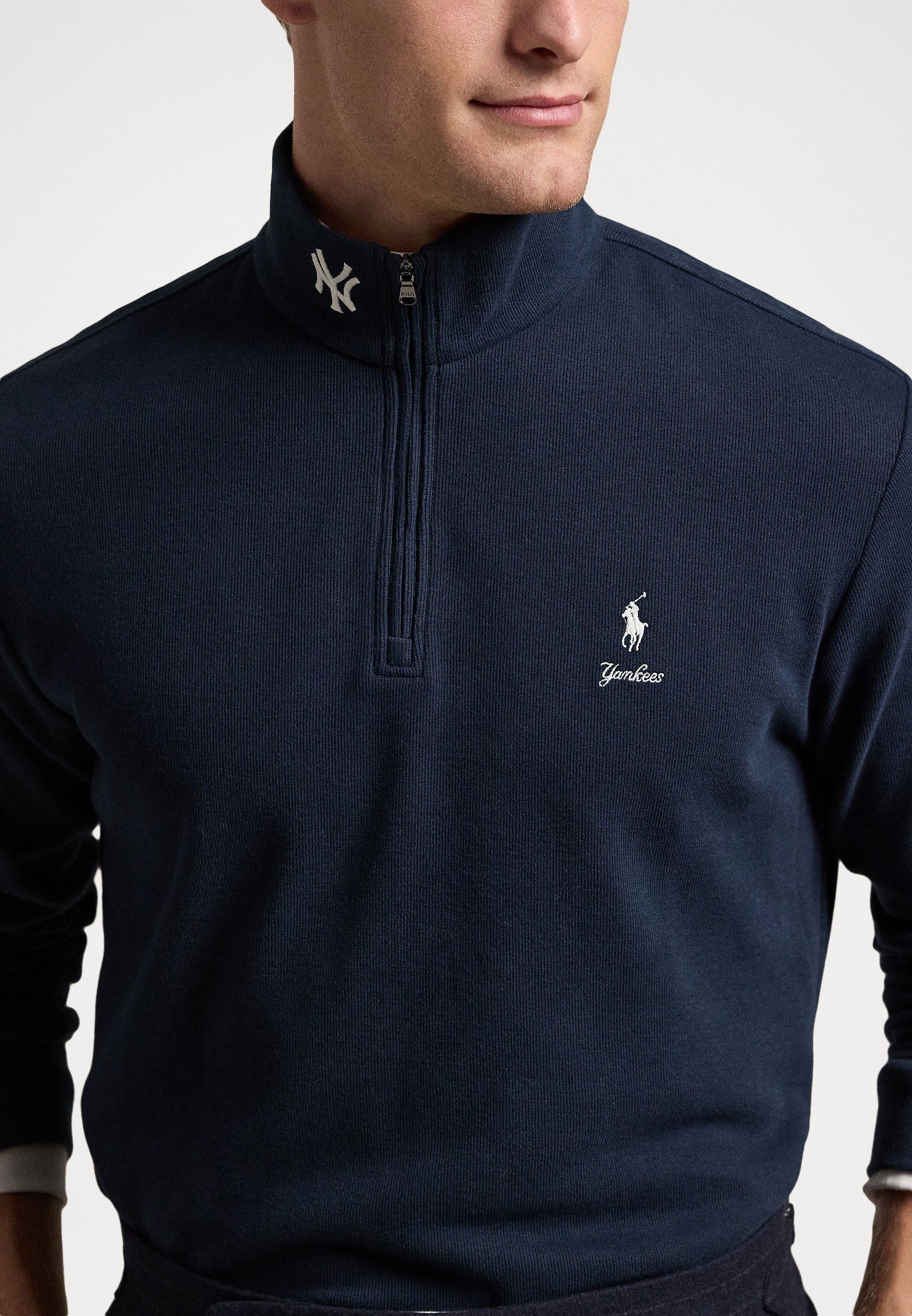 Polo Ralph Lauren POLO RALPH LAUREN YANKEES PULLOVER - Sweatshirt - aviator navy