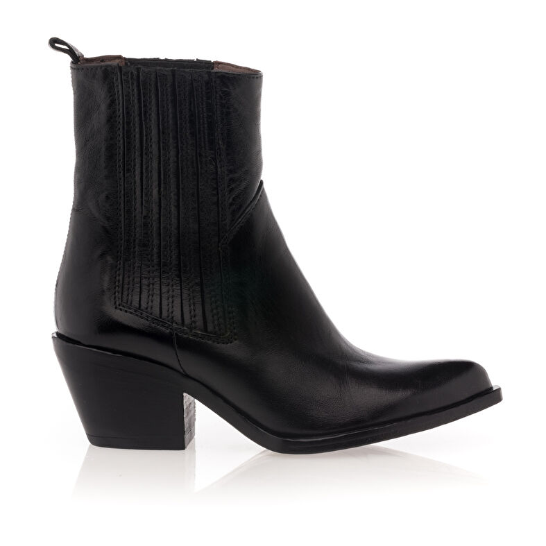  Schwarze Damenstiefel / Stiefeletten