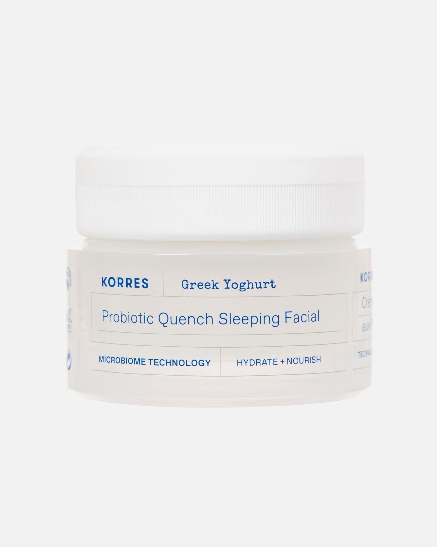 KORRES nakts krēms GREEK JOGURTS nomierinošs probiotiskais nakts krēms - 40 ml