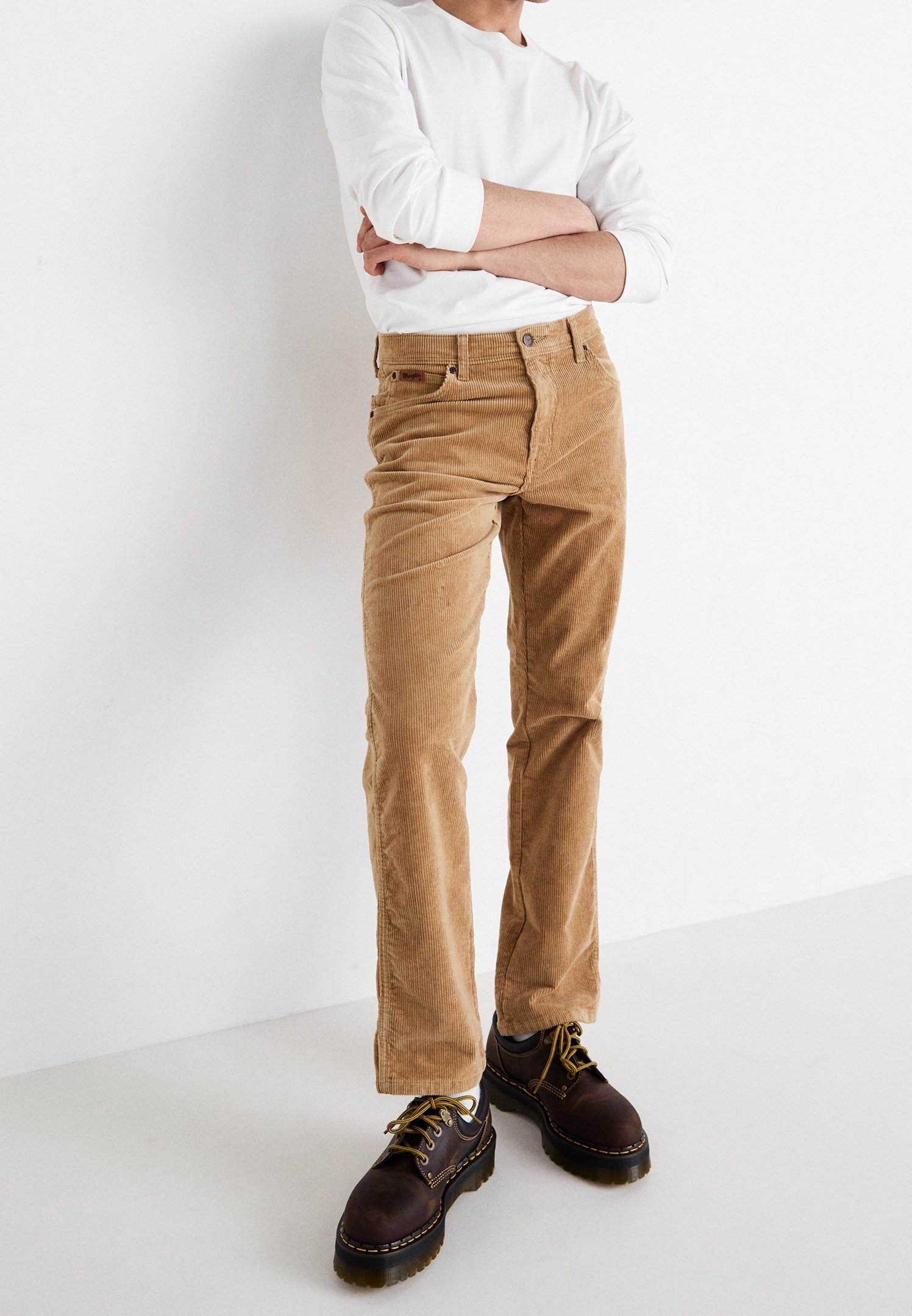 Wrangler broek - beige