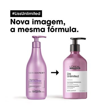 L'Oréal Professionnel Serie Expert Liss Unlimited sampon simító és gubancosodást gátló sampon 500 ml