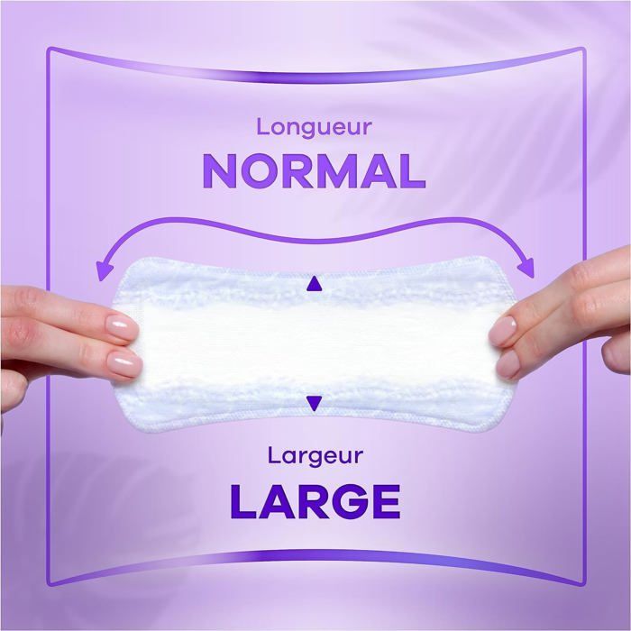 Daily Fresh Protège-Slips Normal 10x30 Unités,Avec un parfum frais,Pour ne sentir rien d’autre que fraîcheur et protection